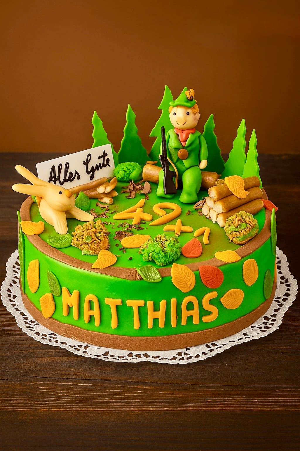 Geburtstag: Holzfäller